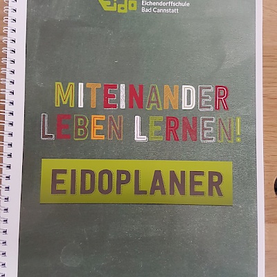 Eido-Planer unser Lerntagebuch